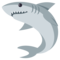 Shark emoji on Emojione